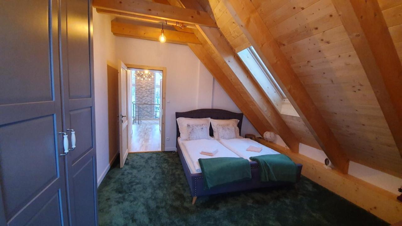 Vila Lesna House With A Garden 2 Minutes From The Center Of The Tatras Nová Lesná المظهر الخارجي الصورة
