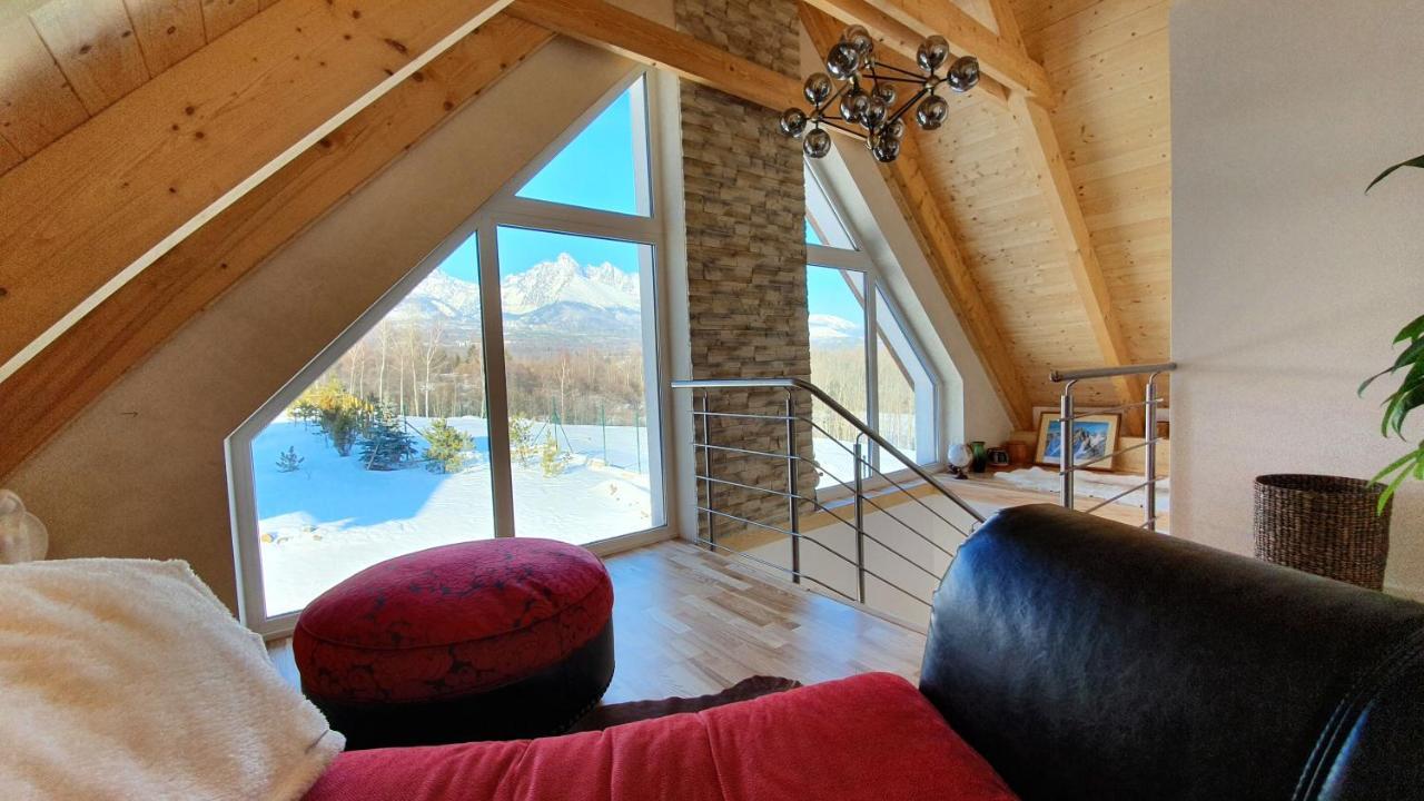 Vila Lesna House With A Garden 2 Minutes From The Center Of The Tatras Nová Lesná المظهر الخارجي الصورة