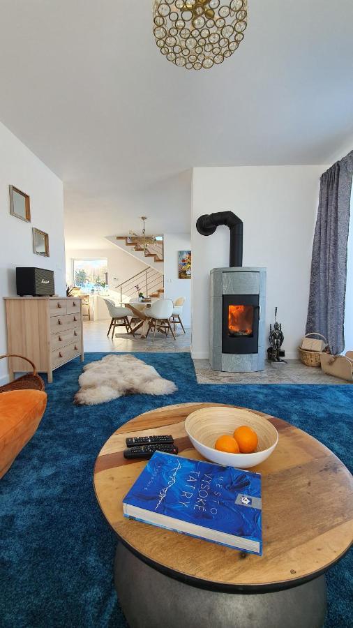 Vila Lesna House With A Garden 2 Minutes From The Center Of The Tatras Nová Lesná المظهر الخارجي الصورة