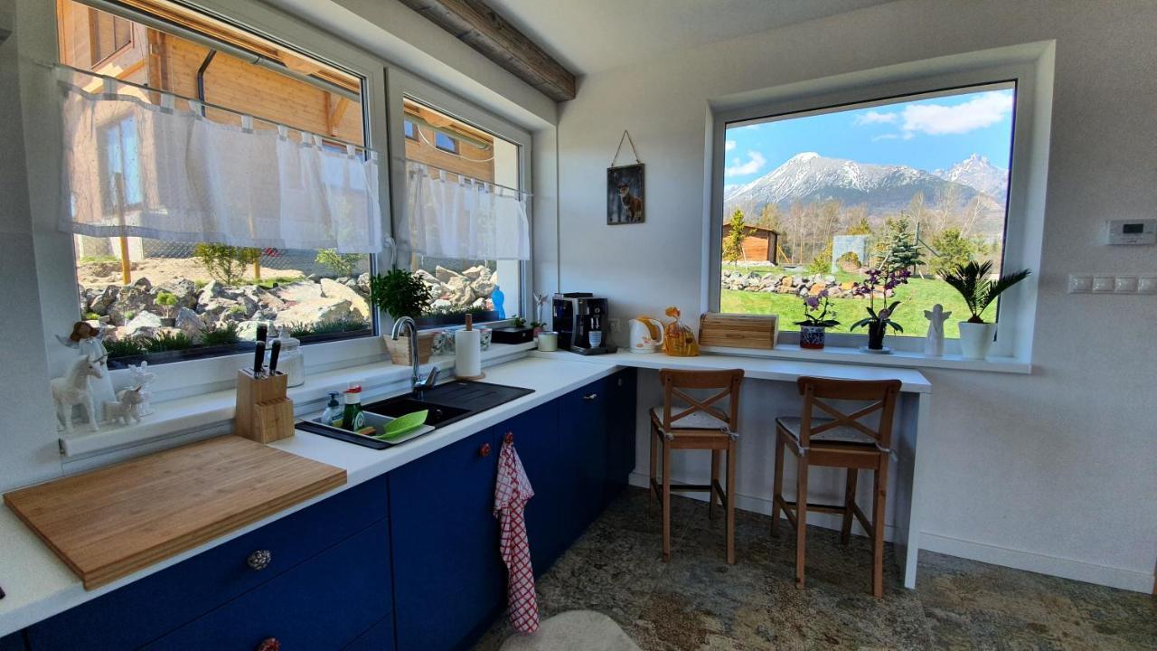 Vila Lesna House With A Garden 2 Minutes From The Center Of The Tatras Nová Lesná المظهر الخارجي الصورة