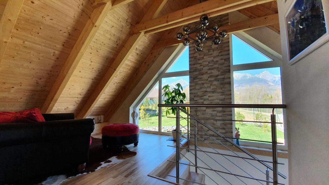 Vila Lesna House With A Garden 2 Minutes From The Center Of The Tatras Nová Lesná المظهر الخارجي الصورة