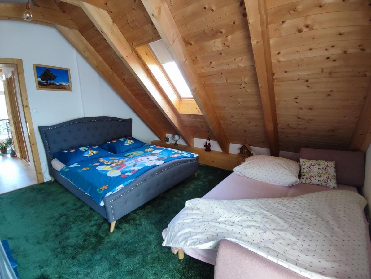Vila Lesna House With A Garden 2 Minutes From The Center Of The Tatras Nová Lesná المظهر الخارجي الصورة
