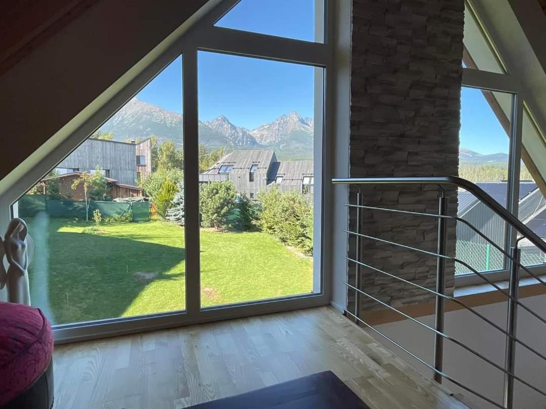 Vila Lesna House With A Garden 2 Minutes From The Center Of The Tatras Nová Lesná المظهر الخارجي الصورة
