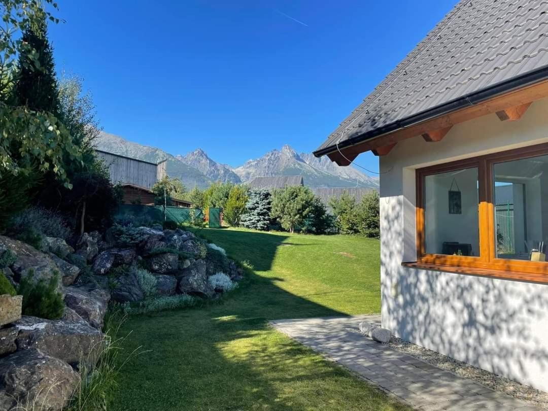 Vila Lesna House With A Garden 2 Minutes From The Center Of The Tatras Nová Lesná المظهر الخارجي الصورة