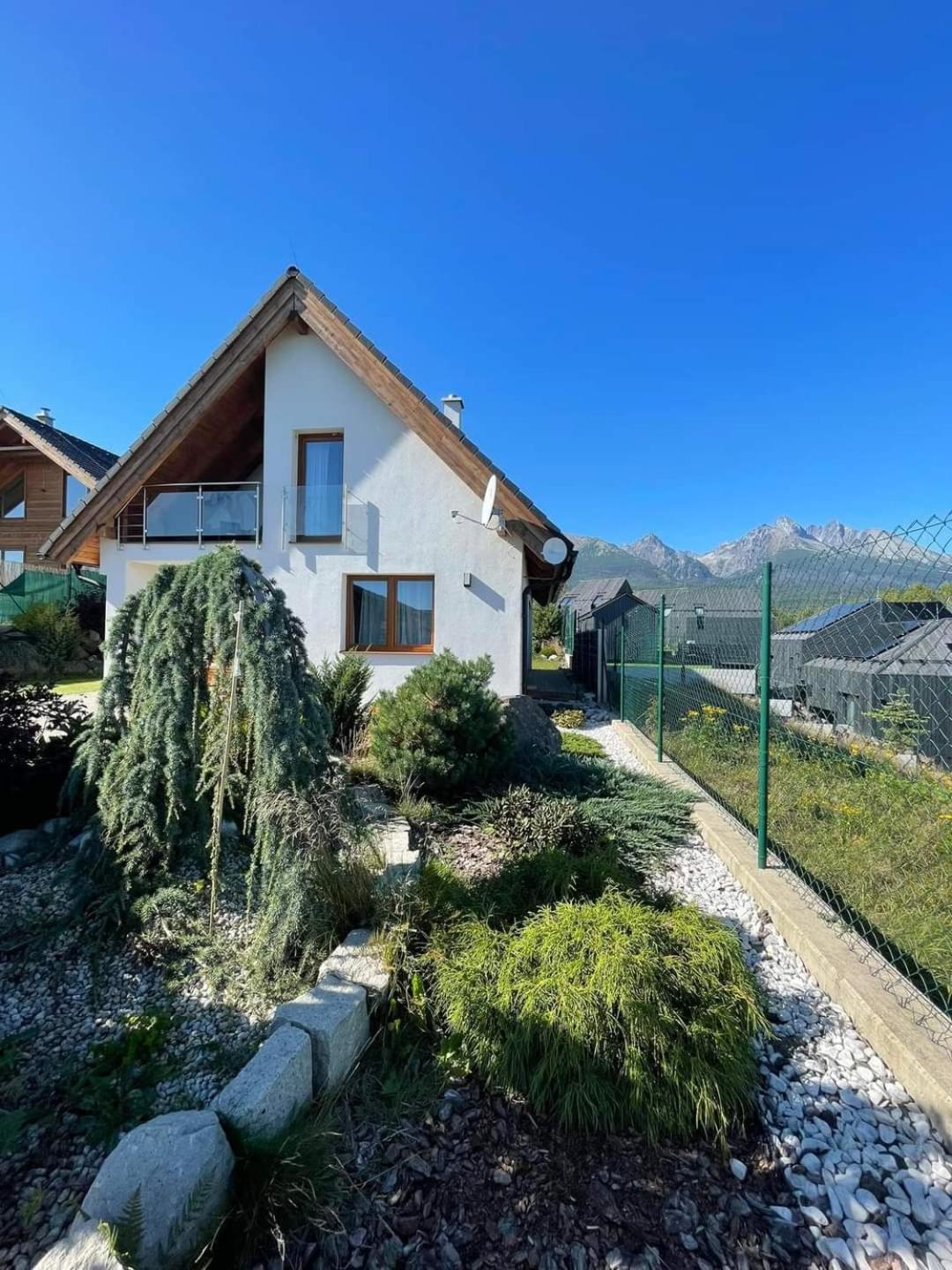 Vila Lesna House With A Garden 2 Minutes From The Center Of The Tatras Nová Lesná المظهر الخارجي الصورة